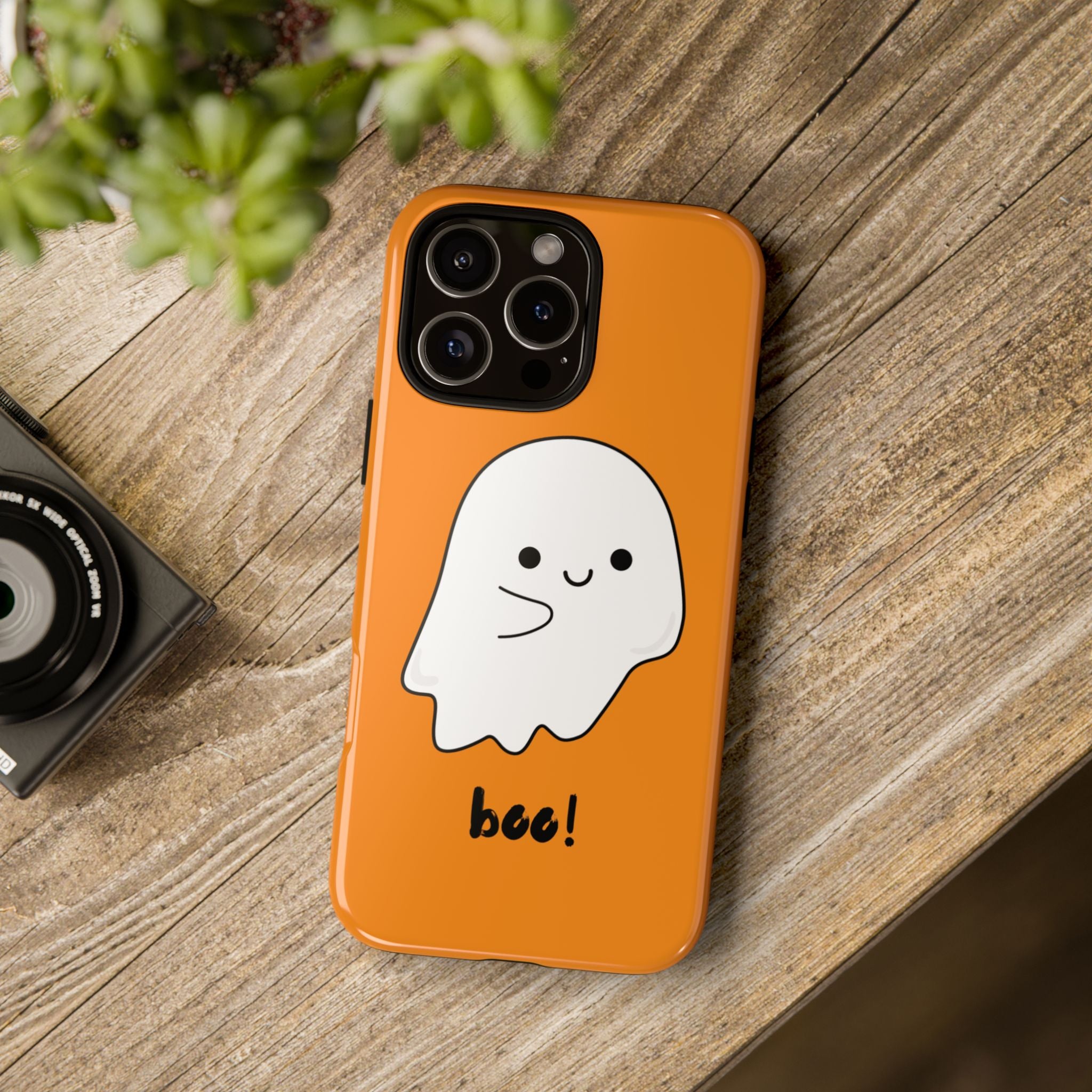 Friendly Fright Phone Case — Halloween Cute Ghost Design