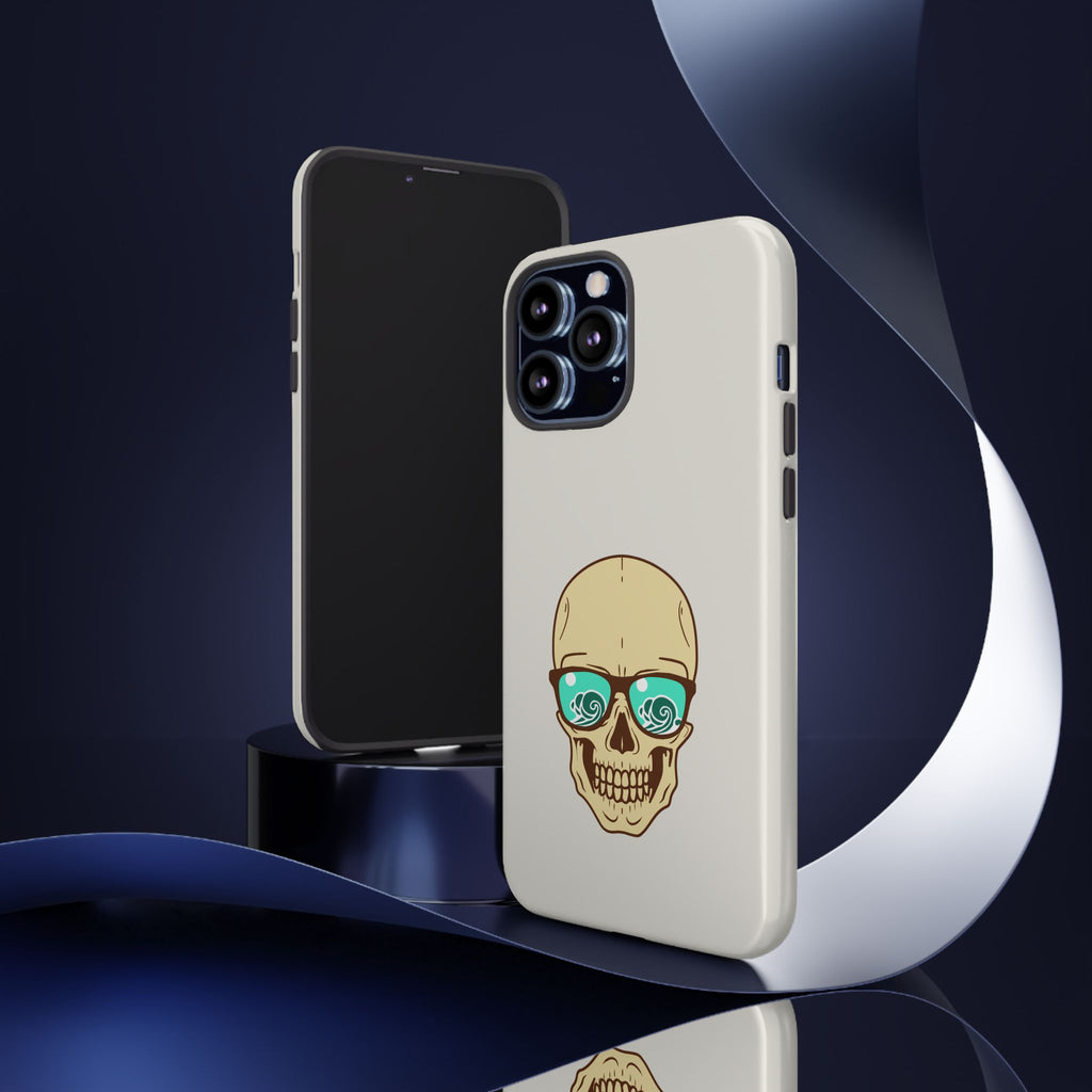 Skeleton Phone Case — Dark Aesthetic Gothic Design