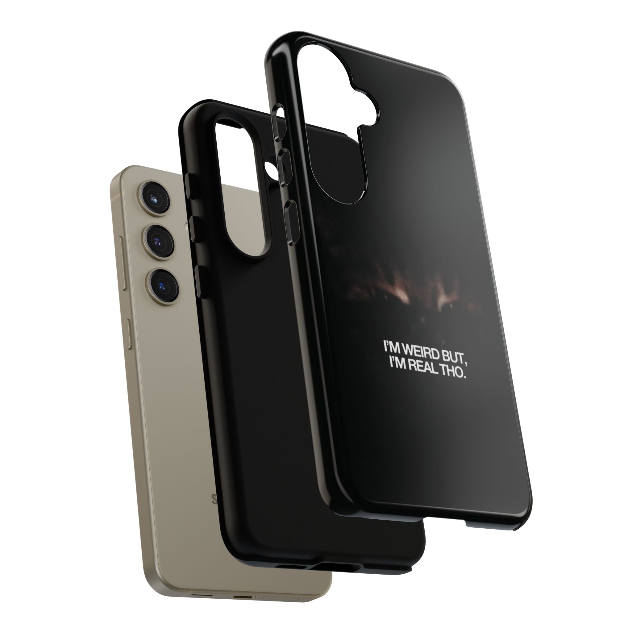 I'm Weird But I'm Real Tho Phone Case