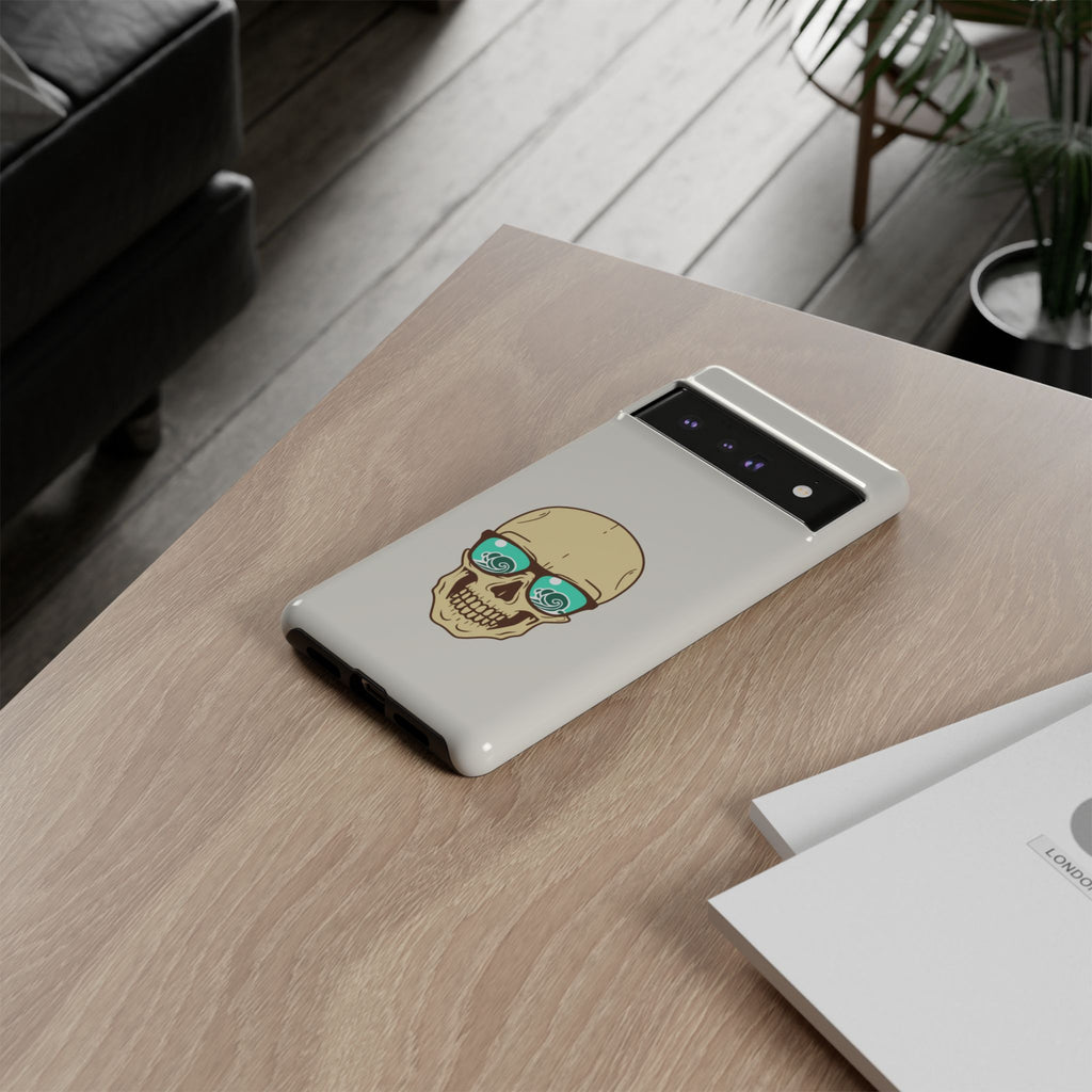Skeleton Phone Case — Dark Aesthetic Gothic Design