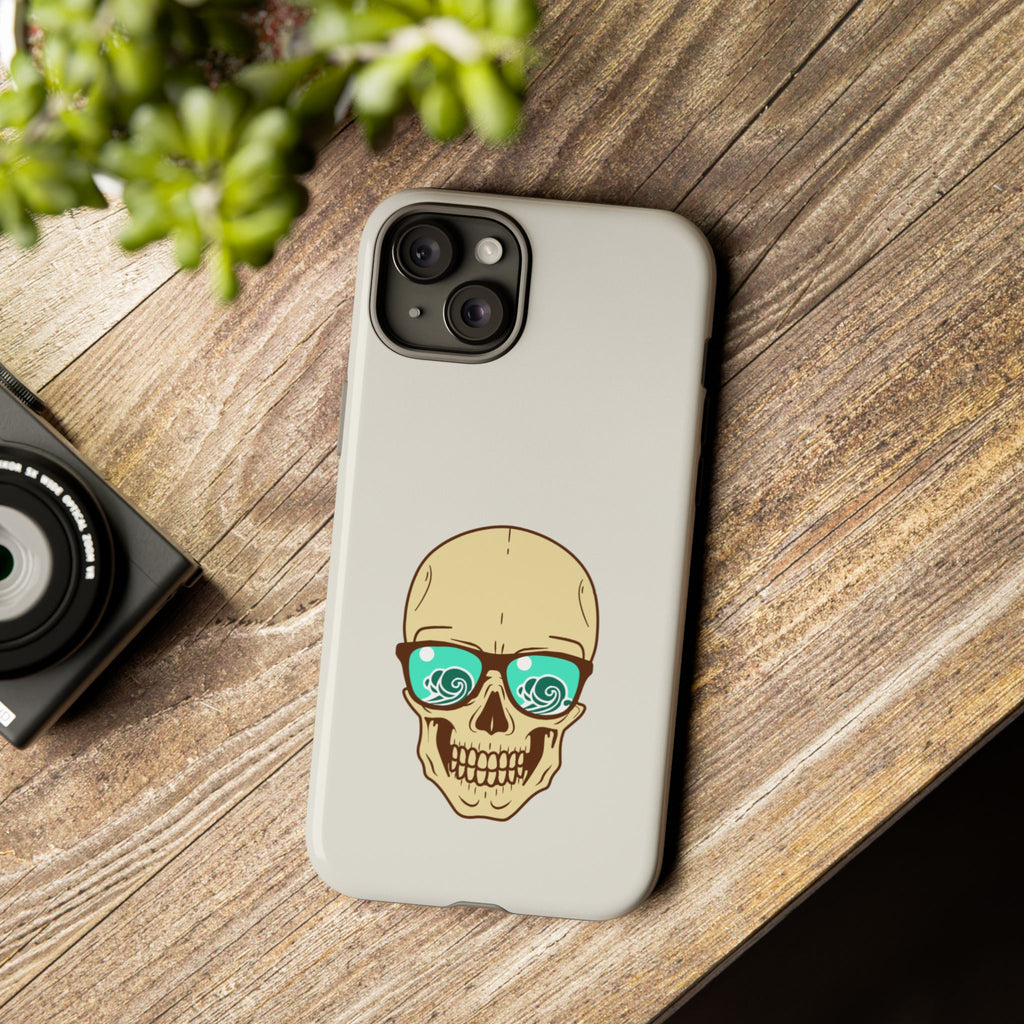 Skeleton Phone Case — Dark Aesthetic Gothic Design
