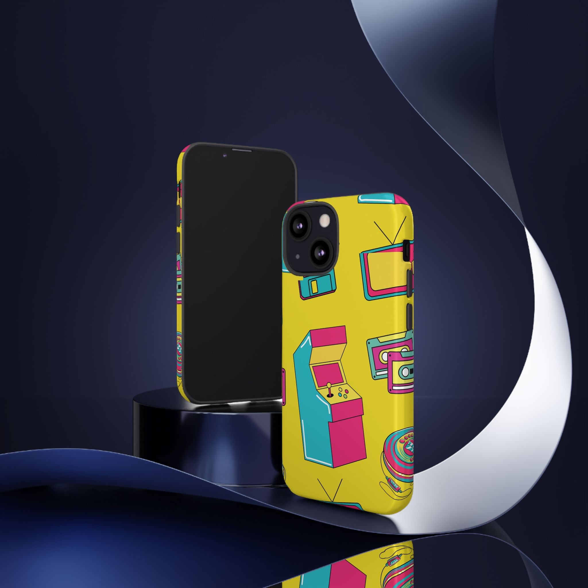 Retro Rewind Phone Case — 80s Nostalgic Gaming Design