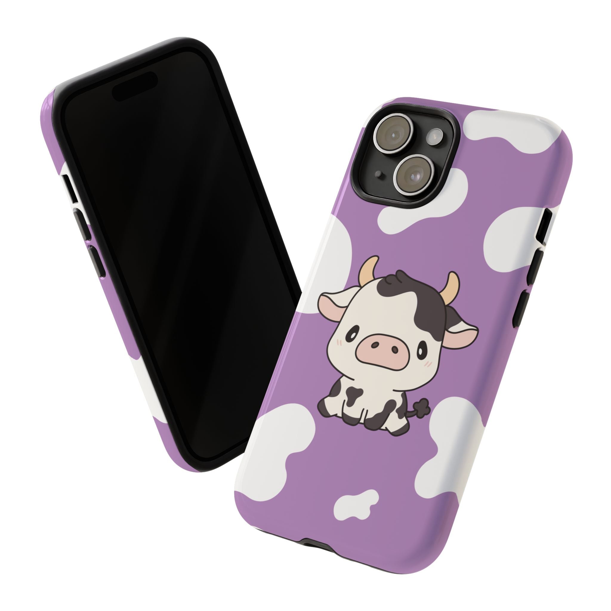 Lavender Moo-d Aesthetic Phone Case — Pastel Purple Design