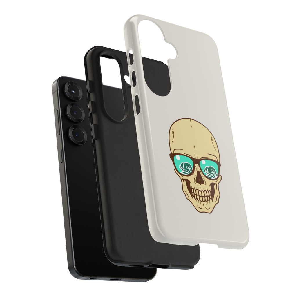 Skeleton Phone Case — Dark Aesthetic Gothic Design