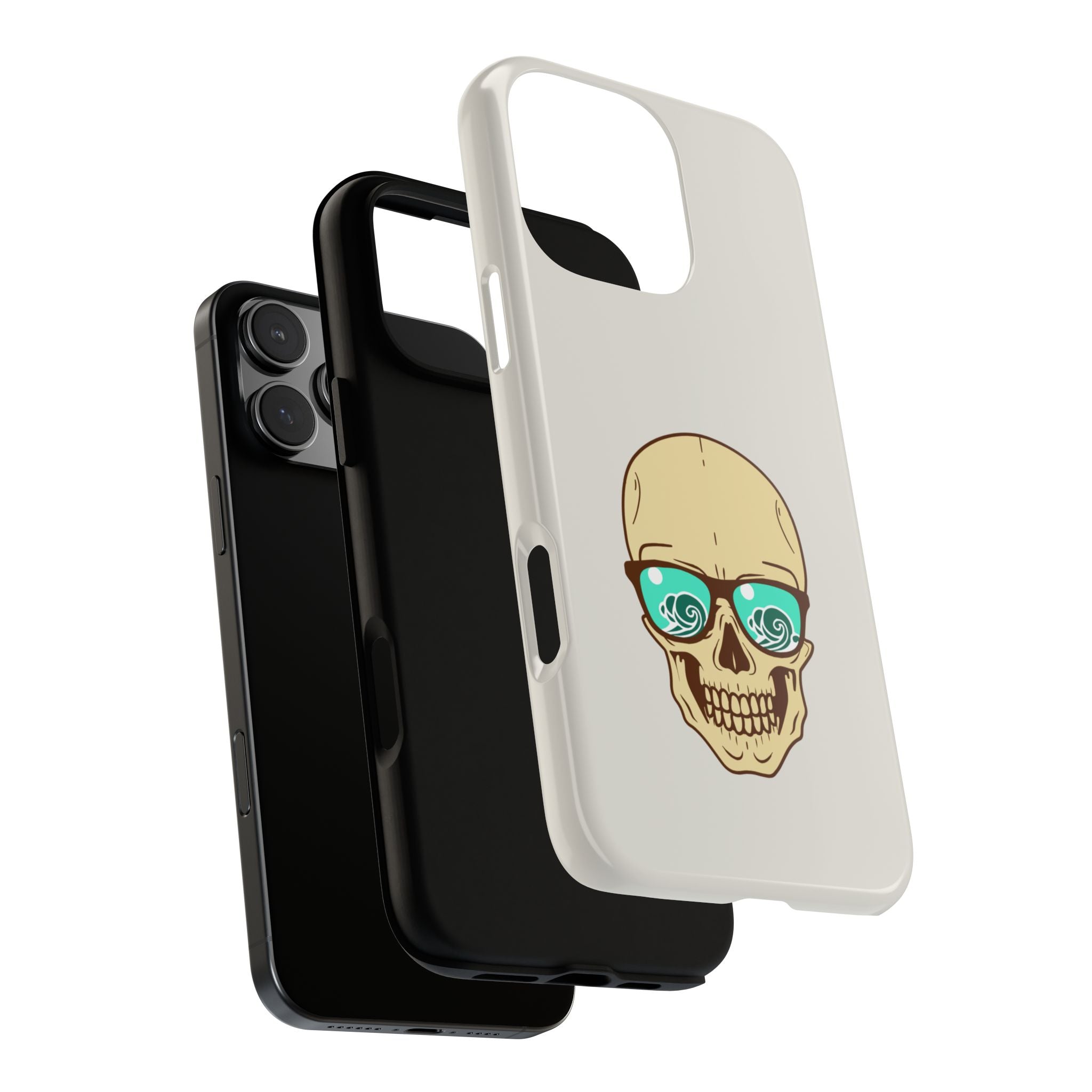 Skeleton Phone Case — Dark Aesthetic Gothic Design