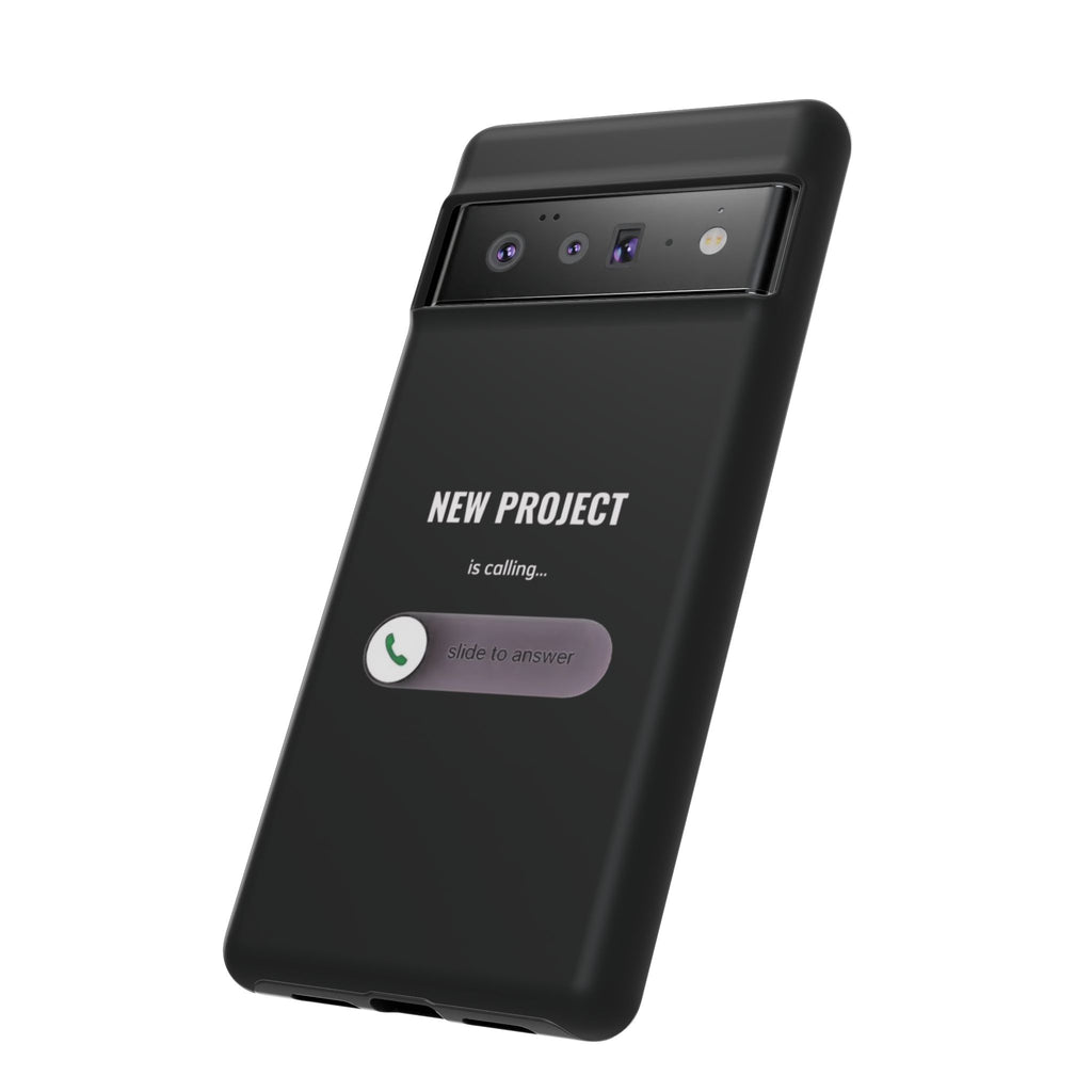 New Project Is Calling Phone Case — Entrepreneur Dark Bold