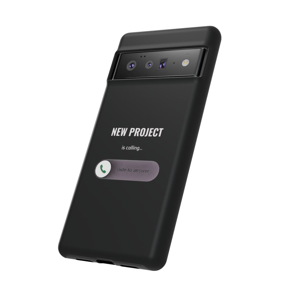 New Project Is Calling Phone Case — Entrepreneur Dark Bold