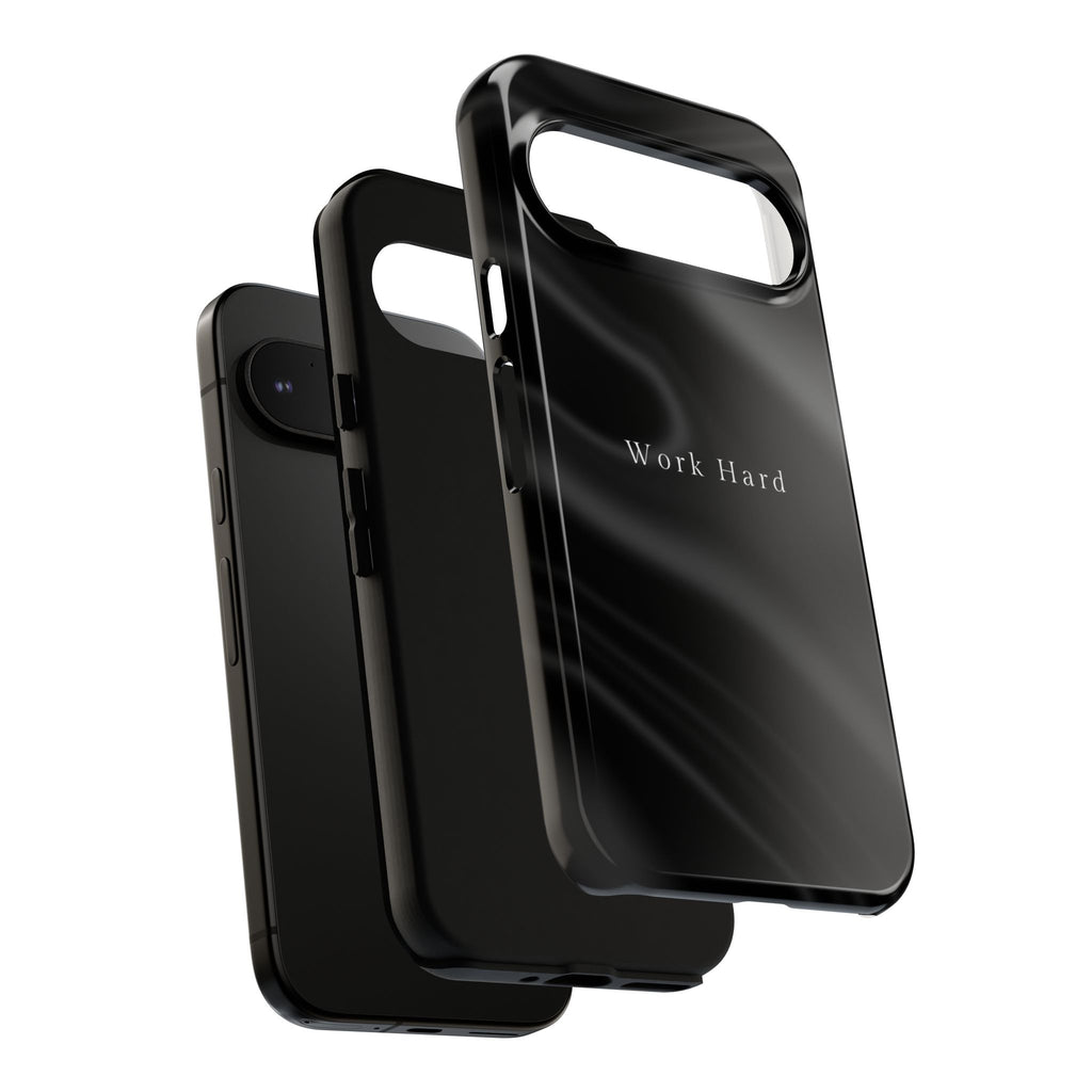 Work Hard Phone Case — Executive Hustle Aesthetic Cover