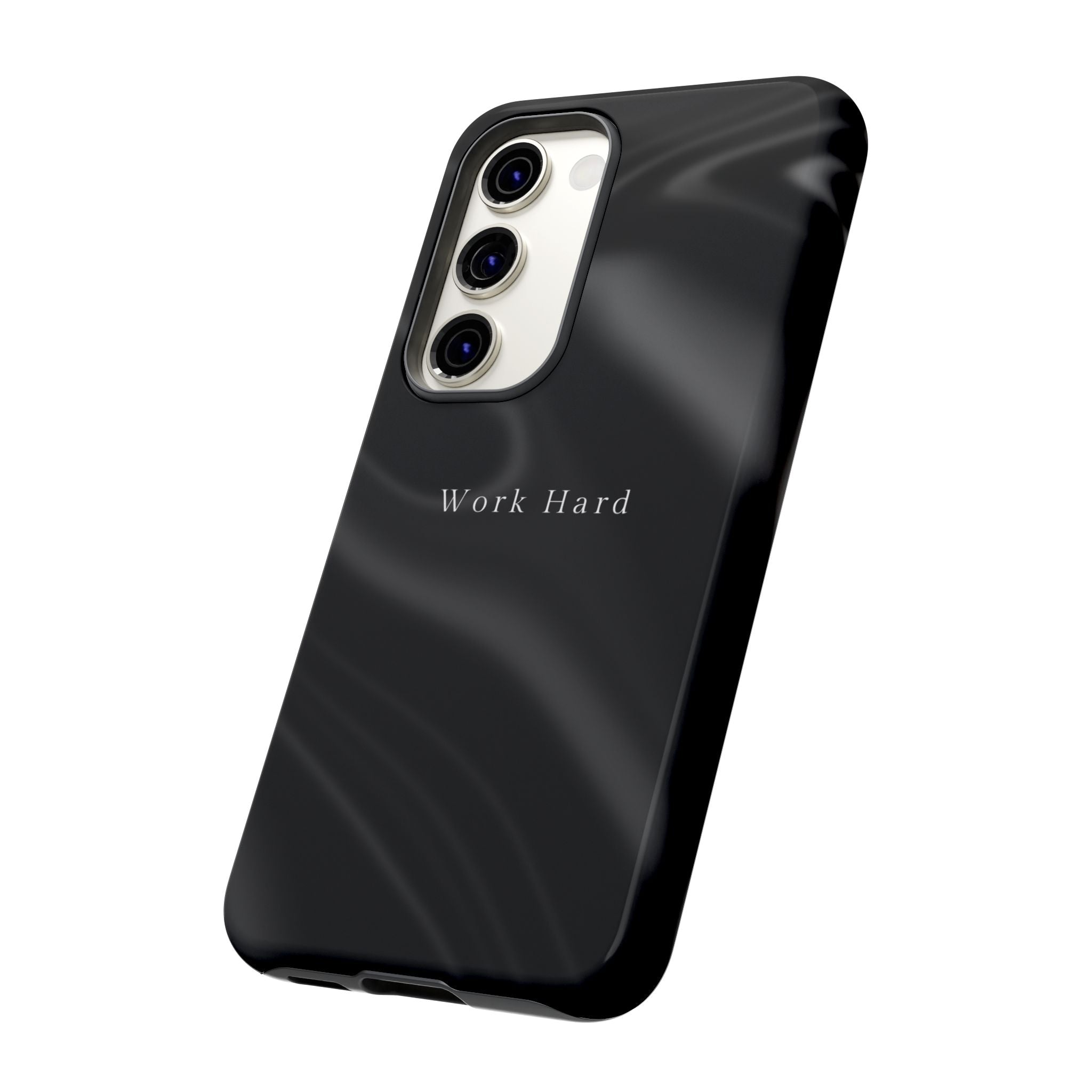 Work Hard Phone Case — Executive Hustle Aesthetic Cover