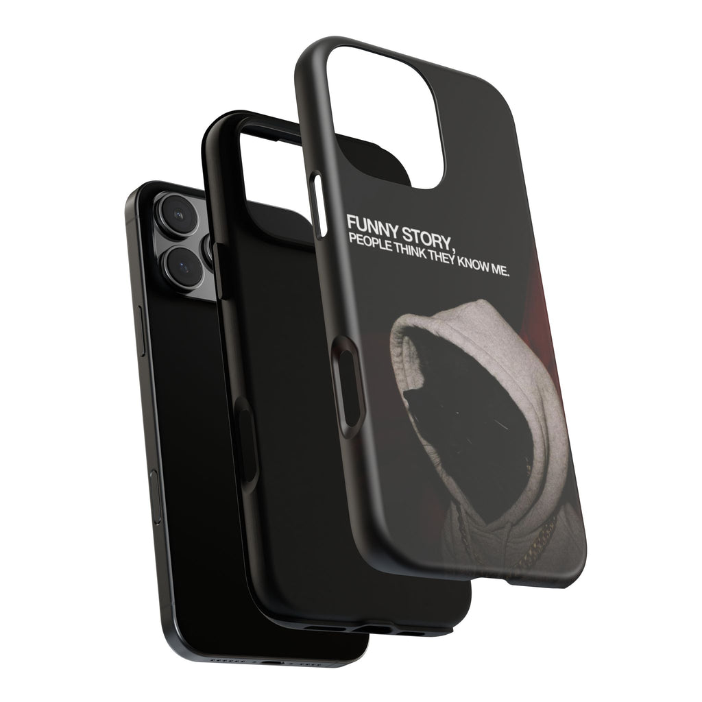 People Think They Know Me Phone Case