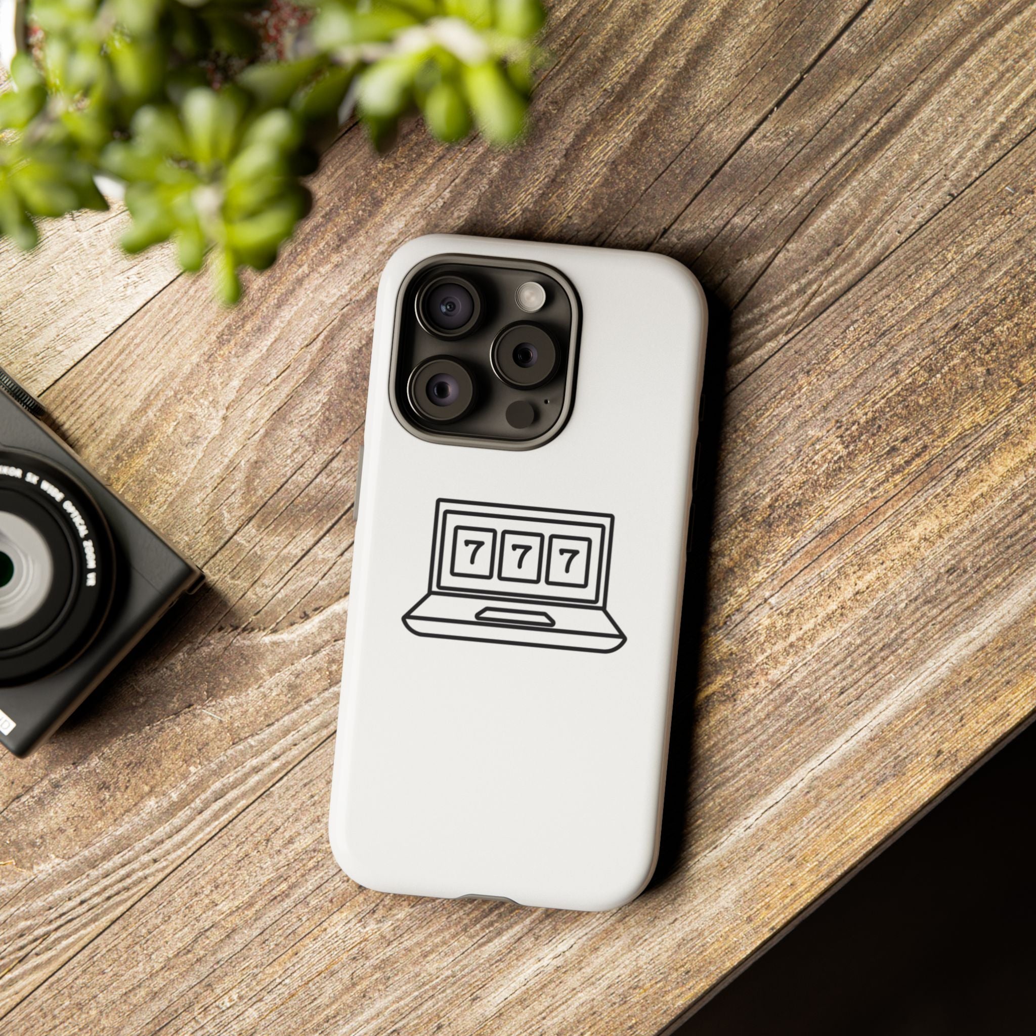 Jackpot Phone Case — Lucky Casino Aesthetic Cover