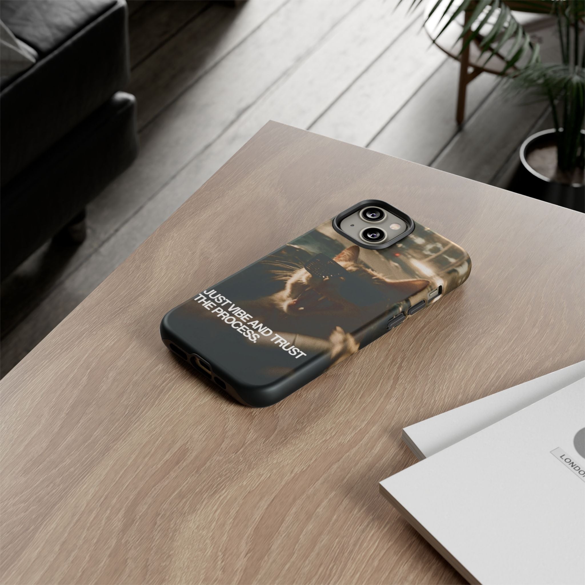 Just Vibe and Trust the Process Phone Case