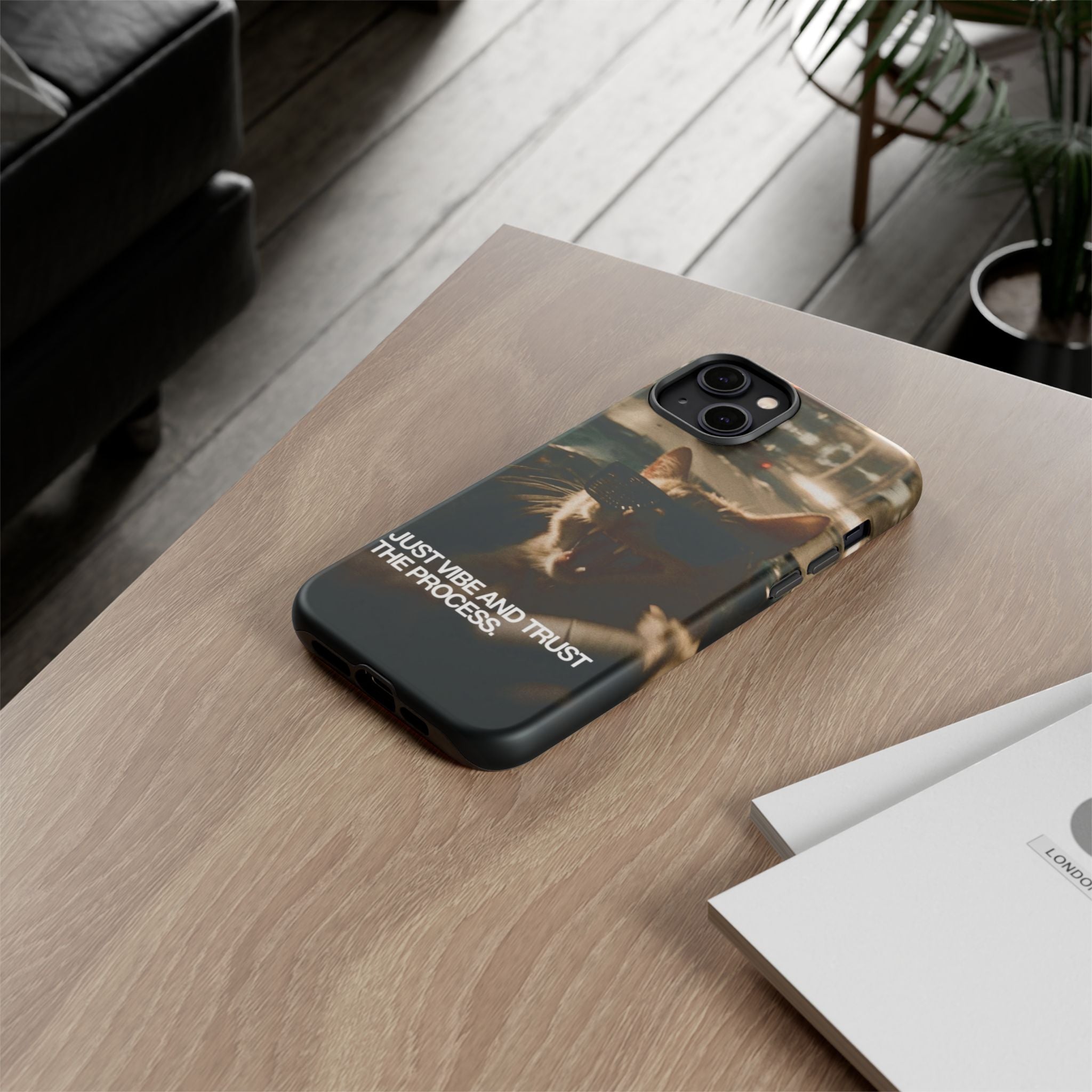 Just Vibe and Trust the Process Phone Case