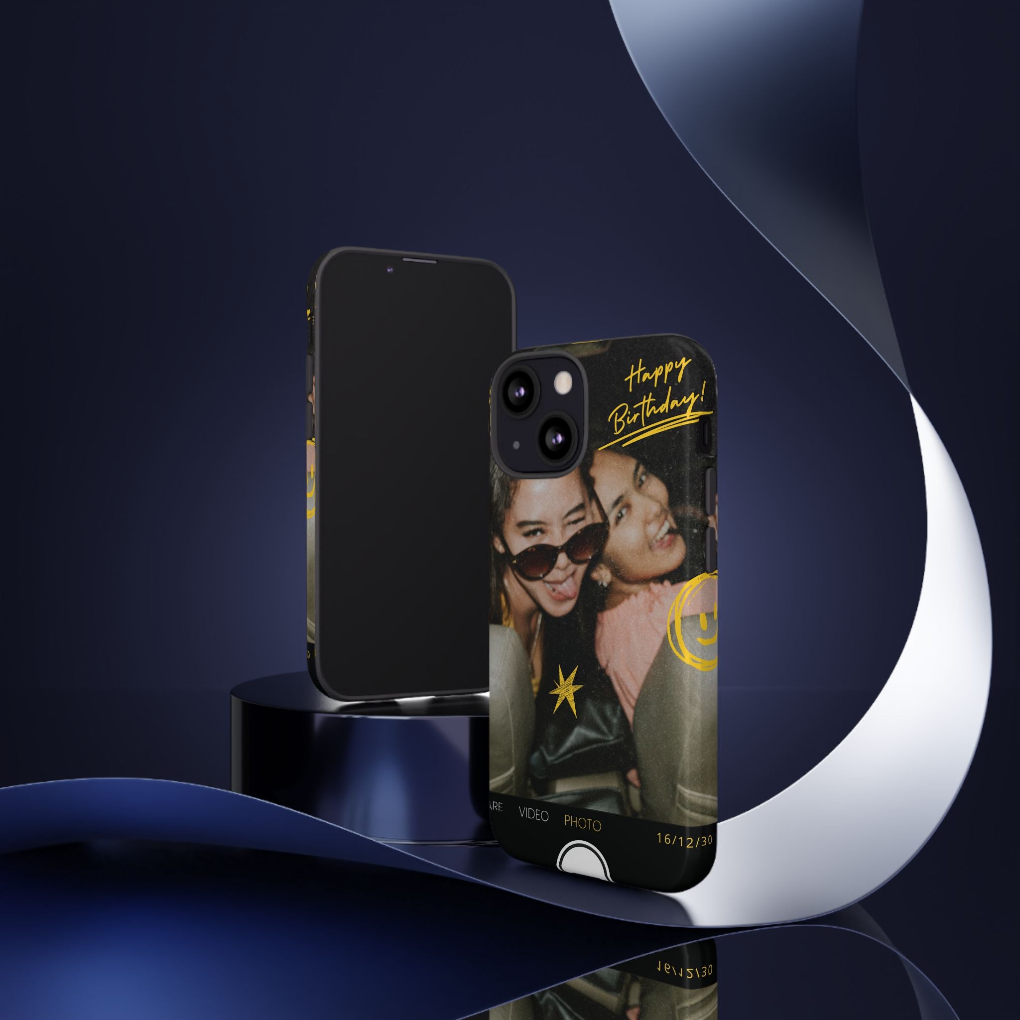 Happy Birthday Custom Photo Case