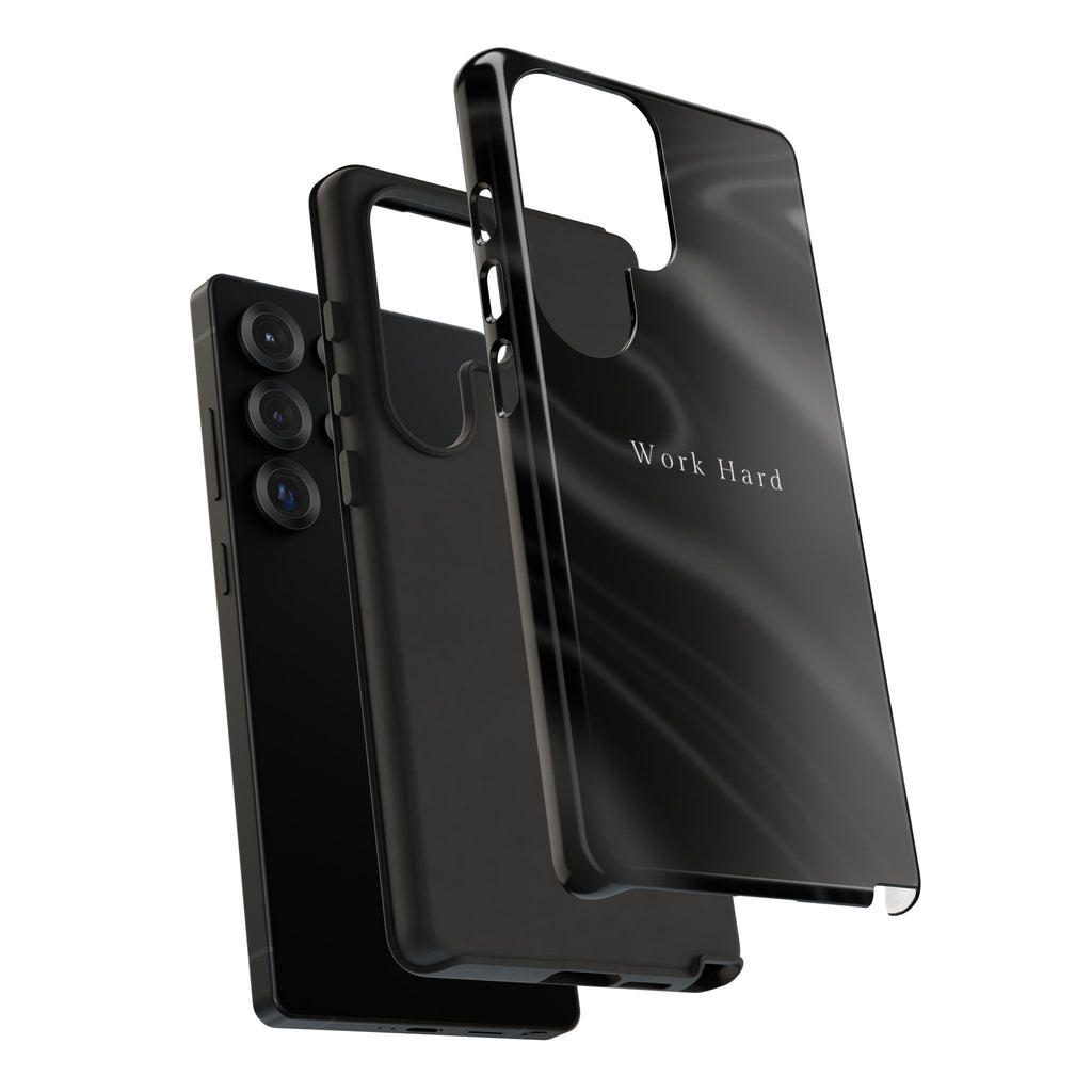 Work Hard Phone Case — Executive Hustle Aesthetic Cover