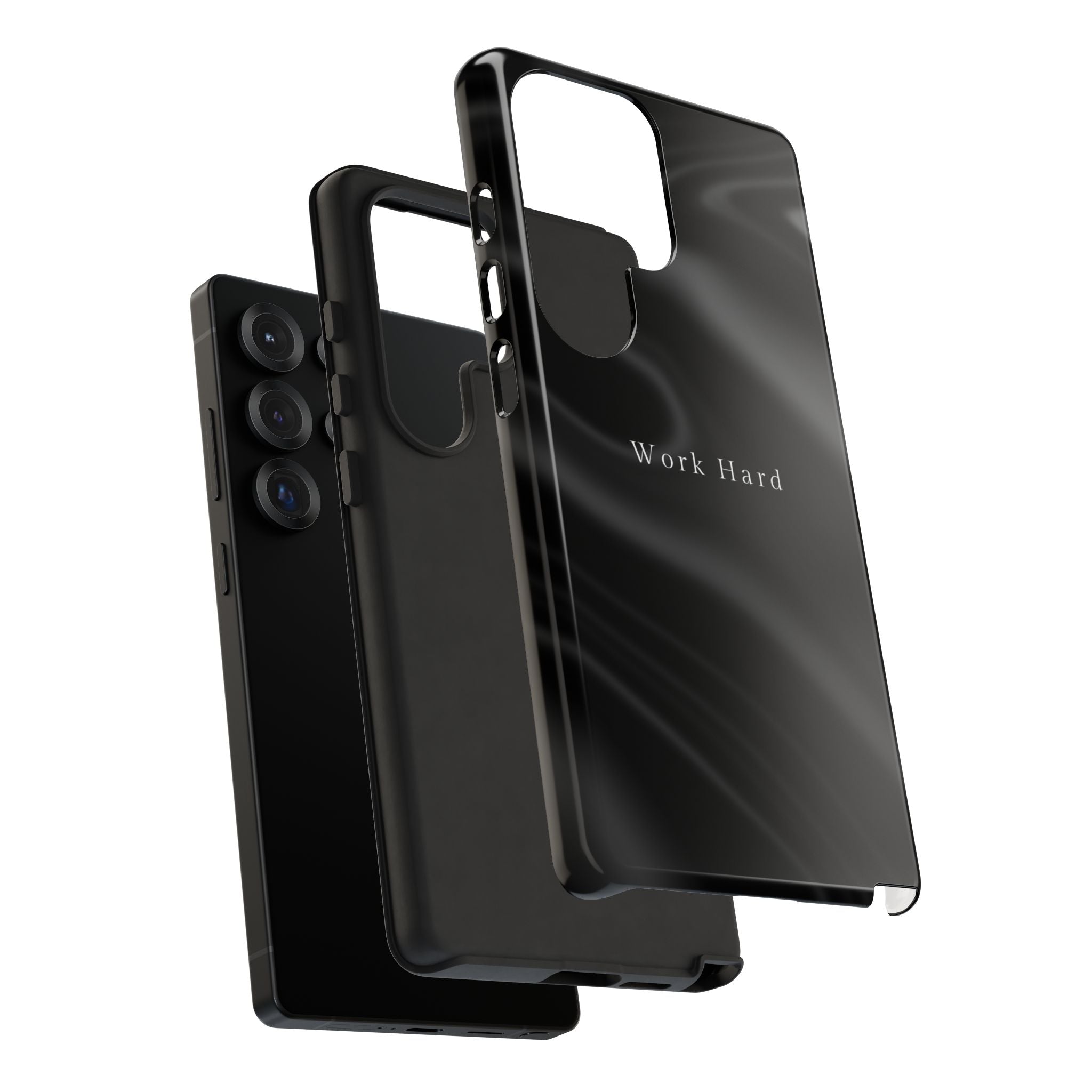 Work Hard Phone Case — Executive Hustle Aesthetic Cover