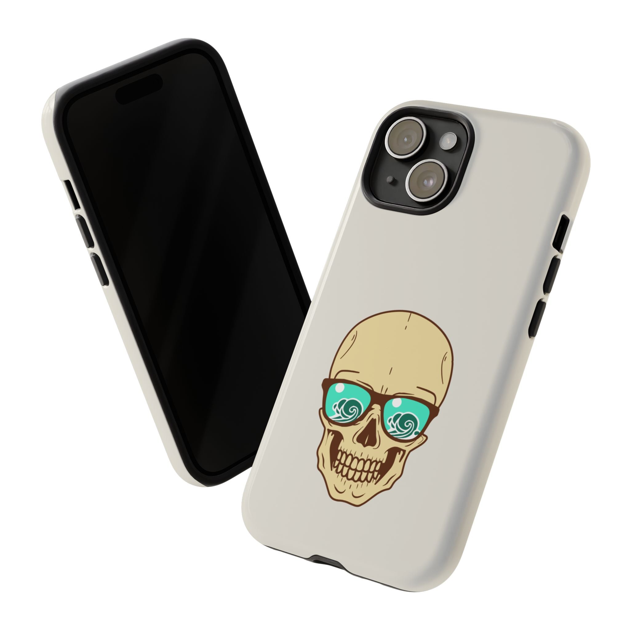 Skeleton Phone Case — Dark Aesthetic Gothic Design