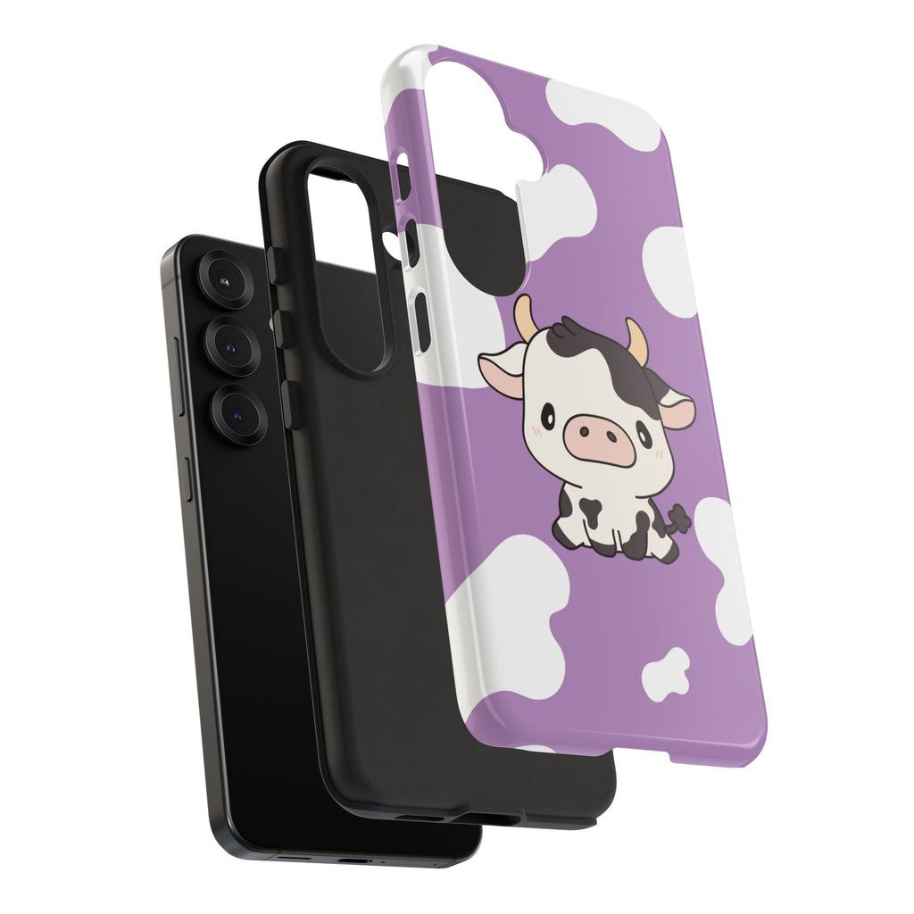 Lavender Moo-d Aesthetic Phone Case — Pastel Purple Design