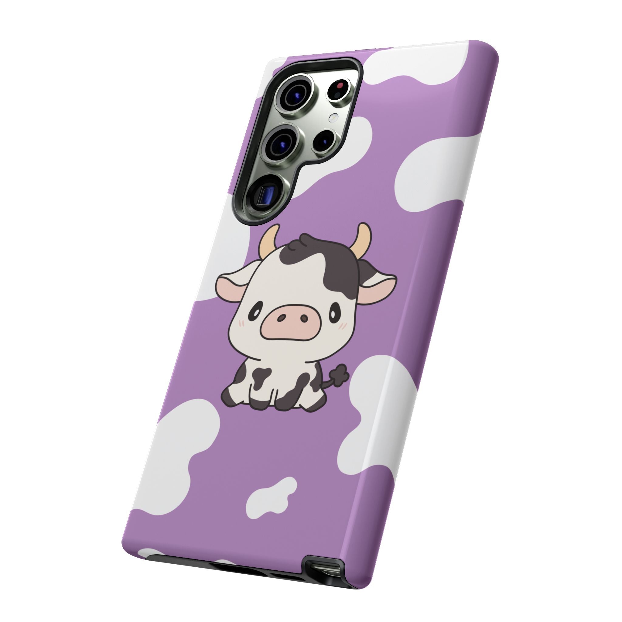 Lavender Moo-d Aesthetic Phone Case — Pastel Purple Design