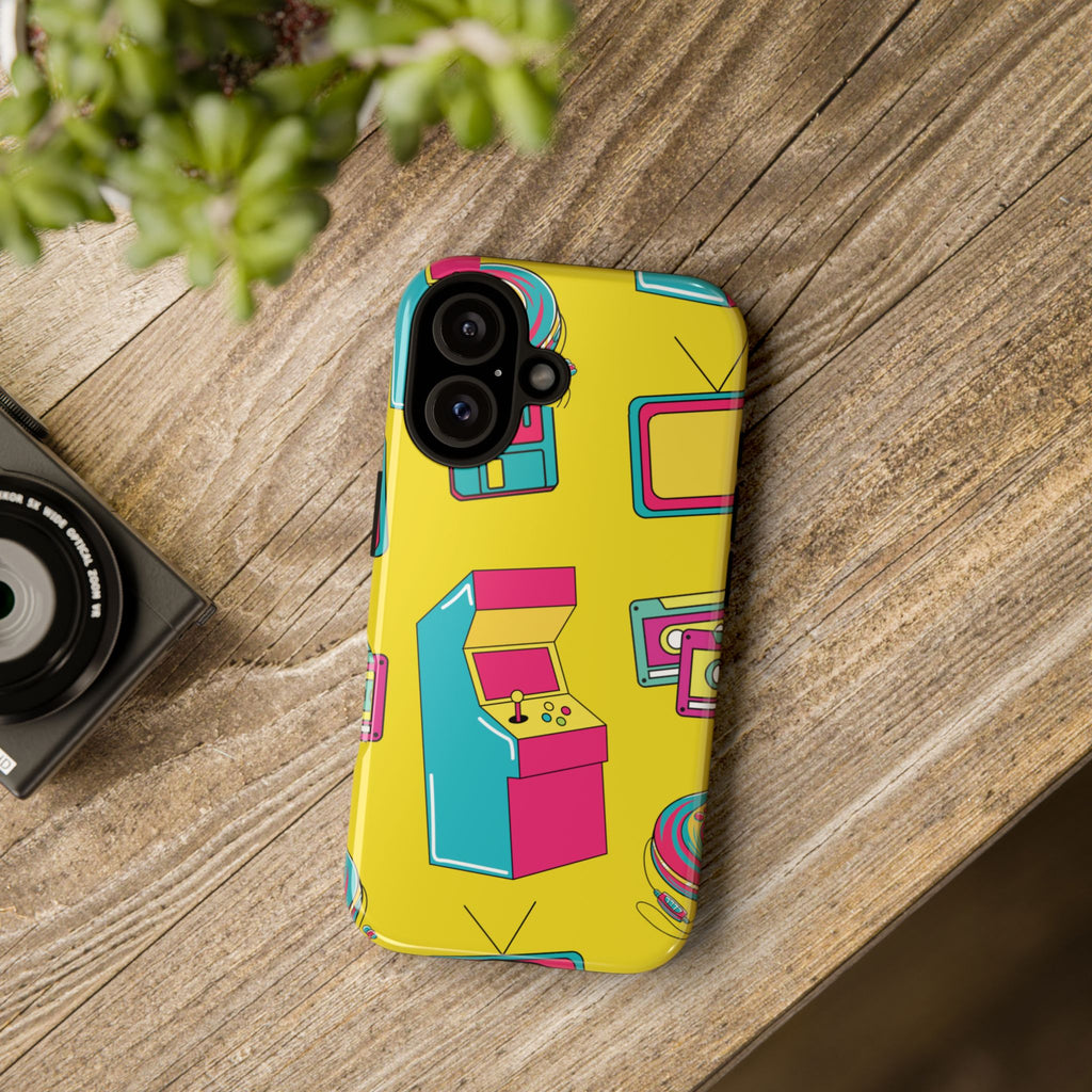 Retro Rewind Phone Case — 80s Nostalgic Gaming Design