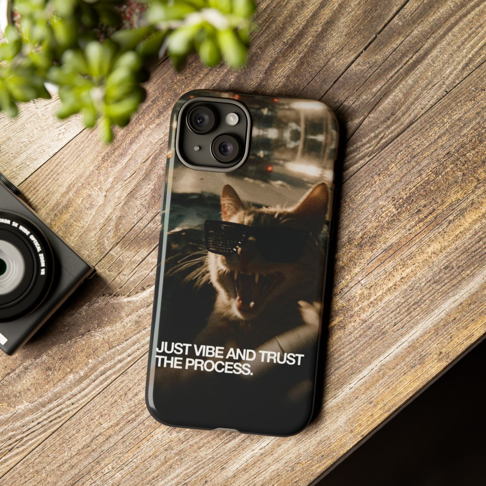 Just Vibe and Trust the Process Phone Case