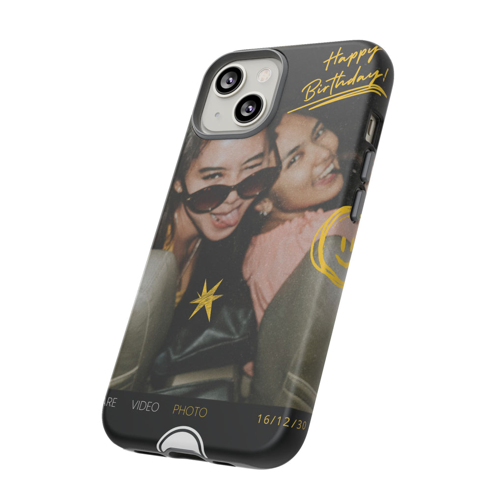 Happy Birthday Custom Photo Case
