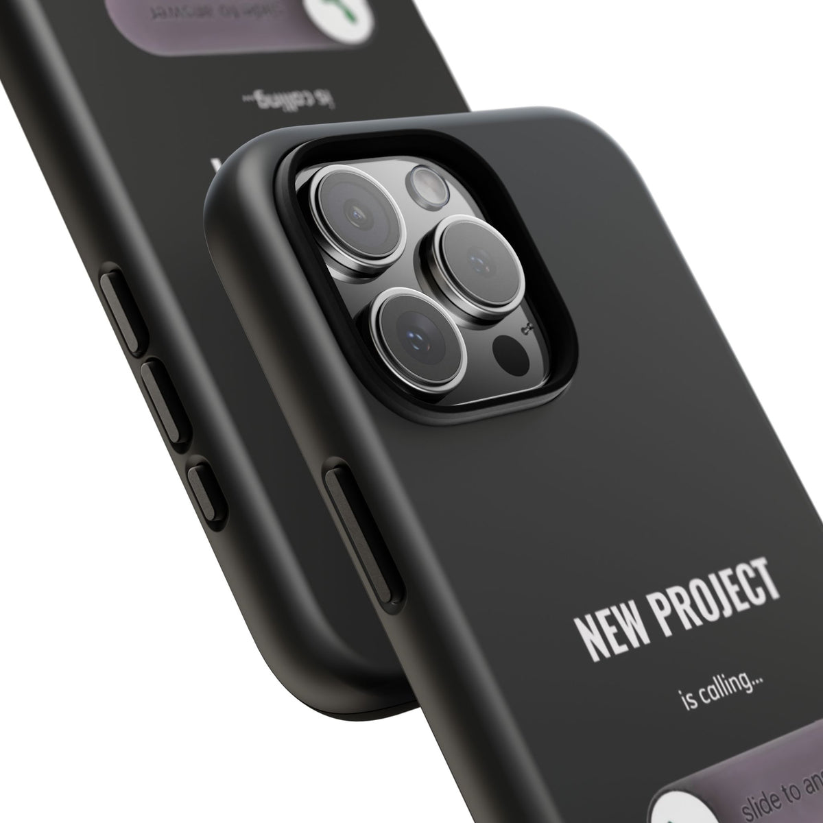 New Project Is Calling Phone Case — Entrepreneur Dark Bold