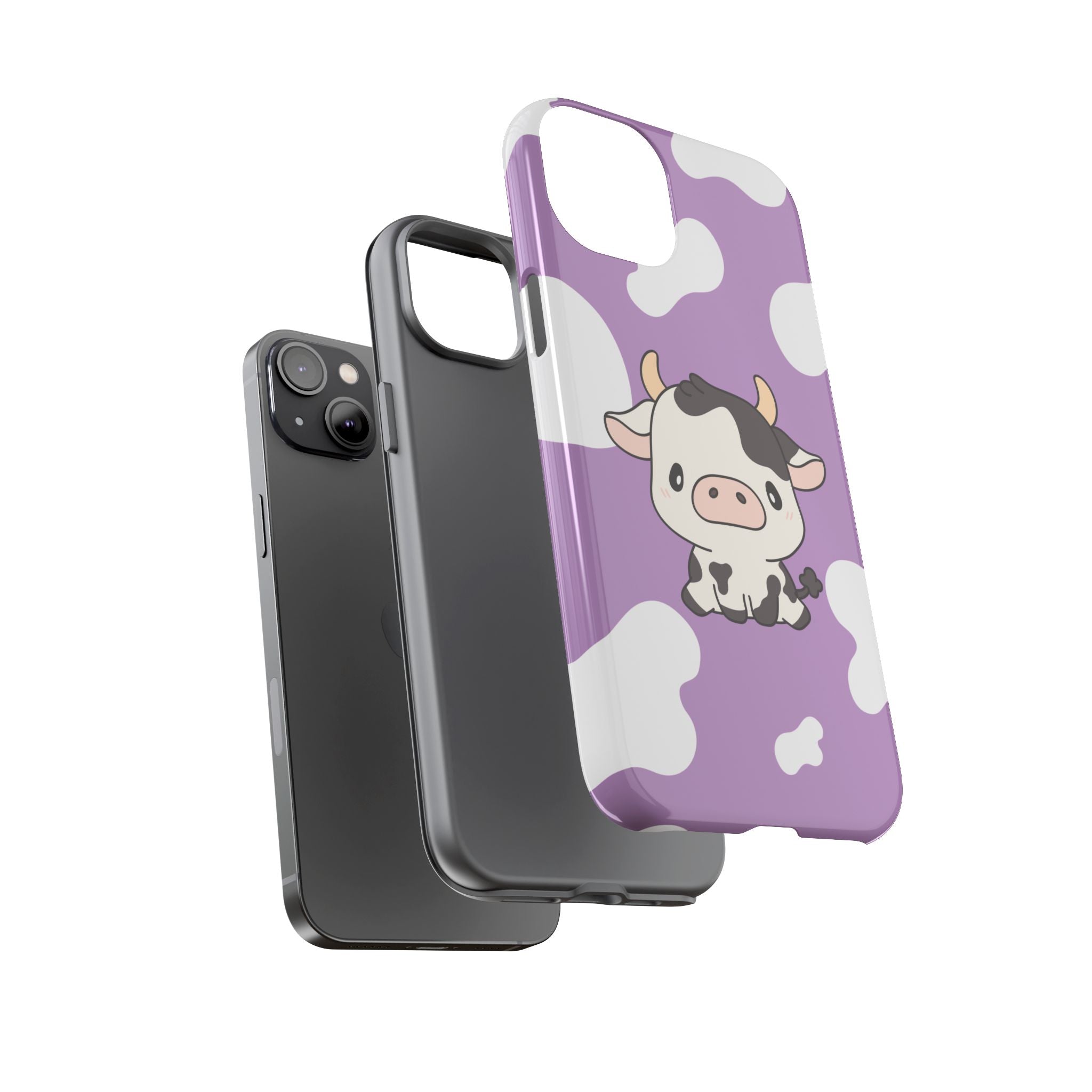 Lavender Moo-d Aesthetic Phone Case — Pastel Purple Design