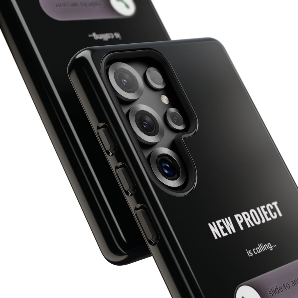 New Project Is Calling Phone Case — Entrepreneur Dark Bold