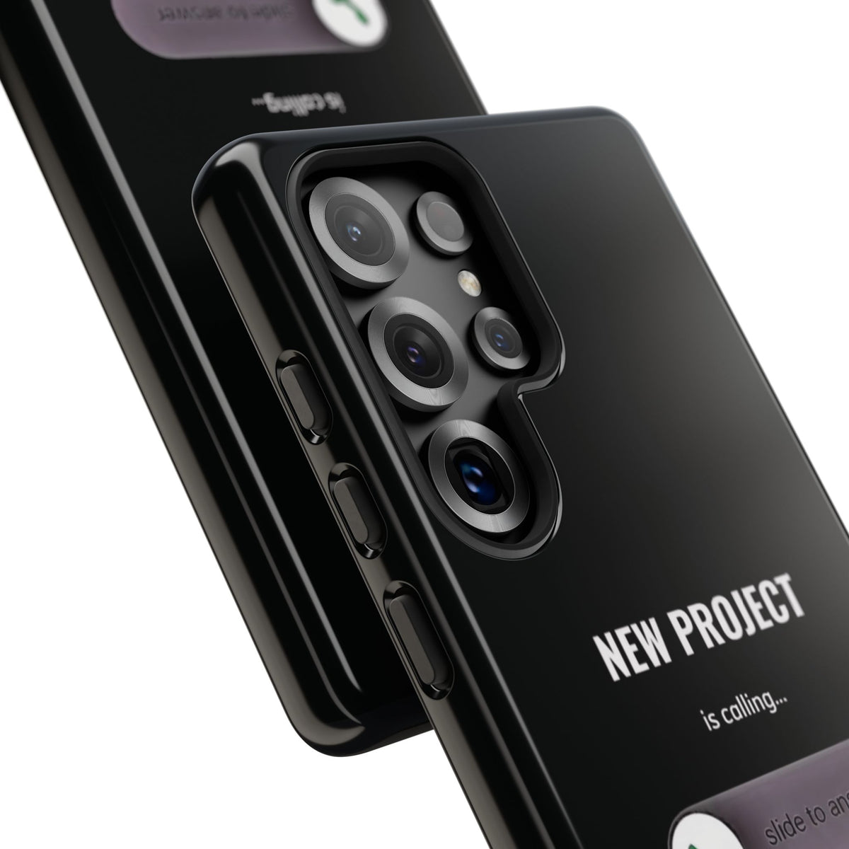 New Project Is Calling Phone Case — Entrepreneur Dark Bold