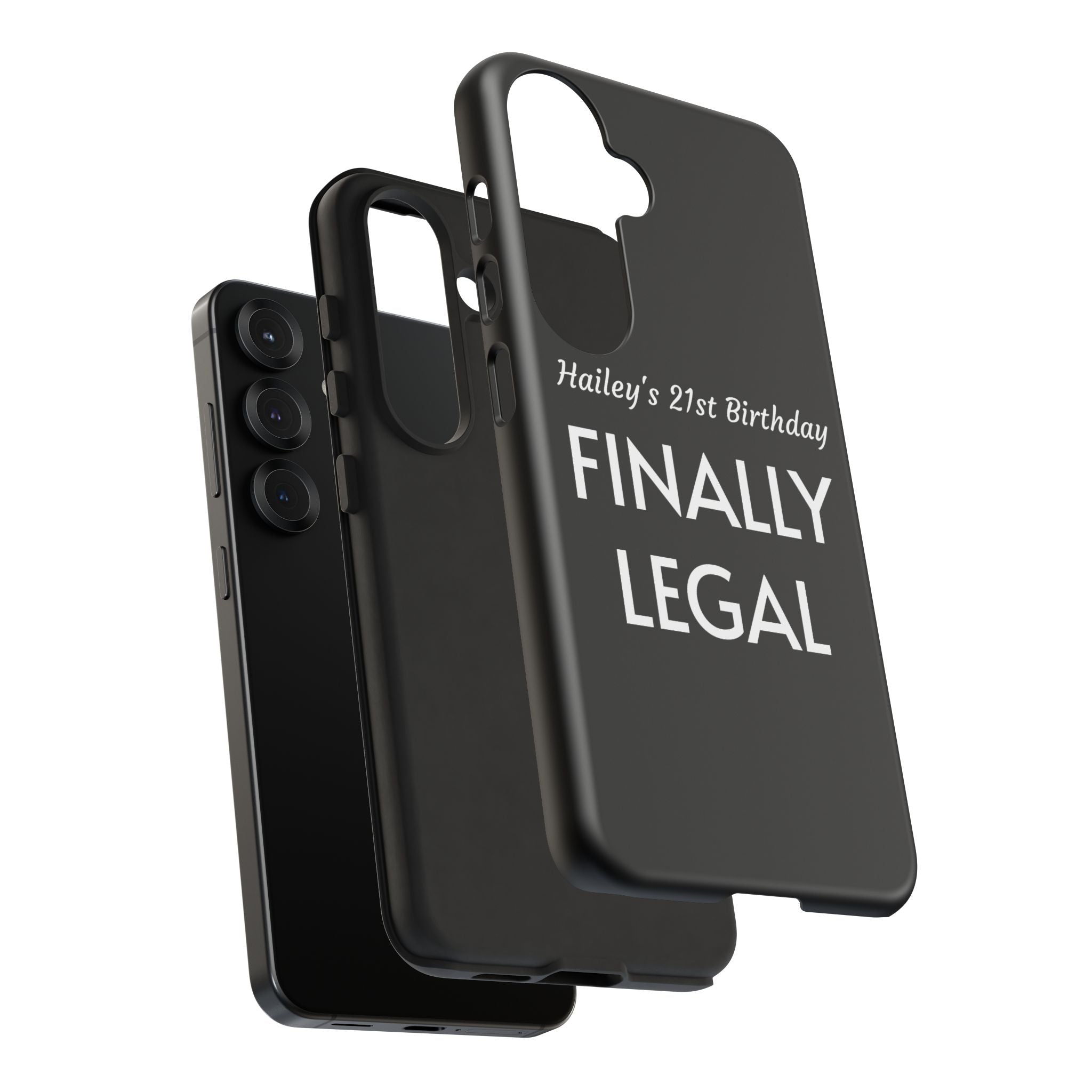 Finally Legal Custom Birthday Phone Case