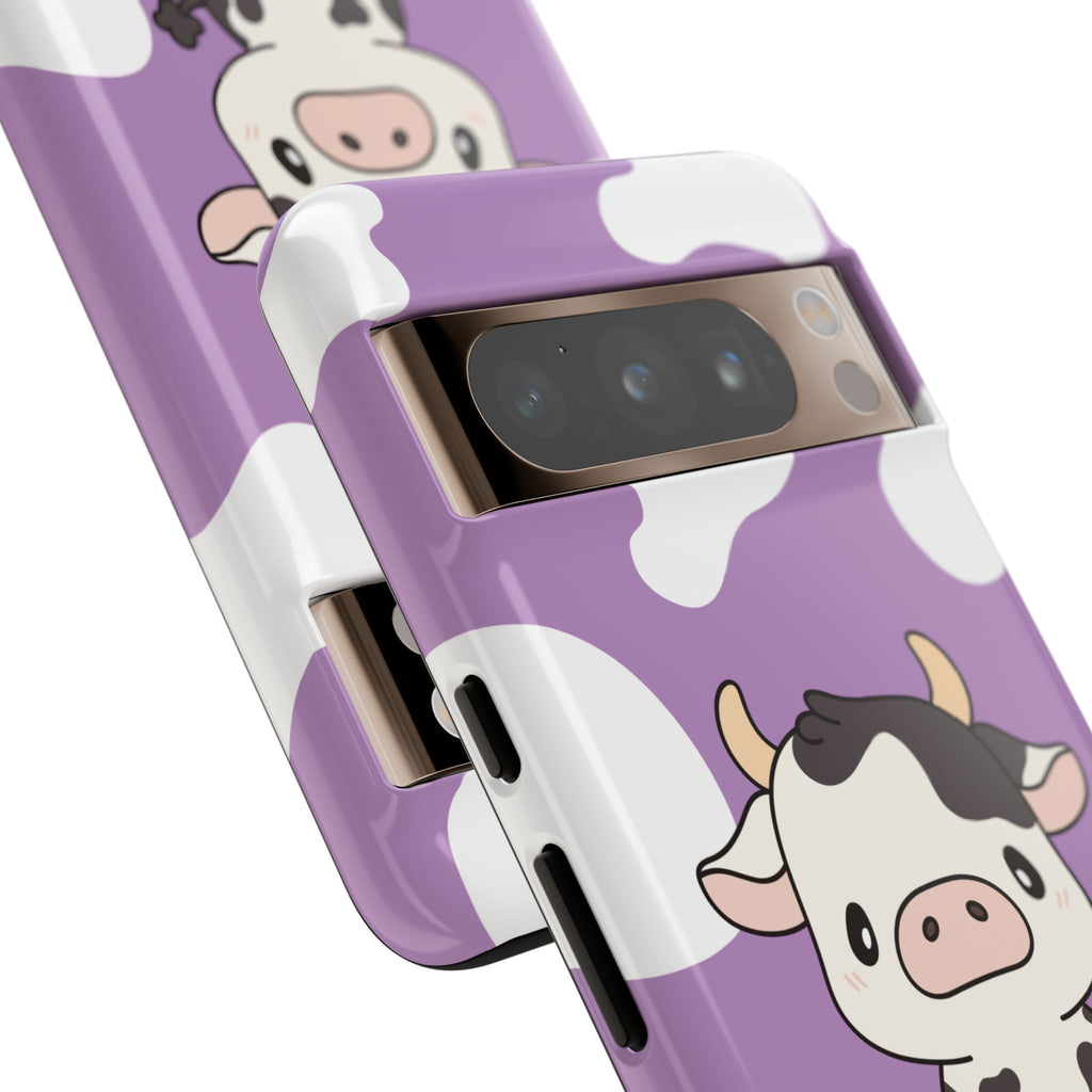 Lavender Moo-d Aesthetic Phone Case — Pastel Purple Design