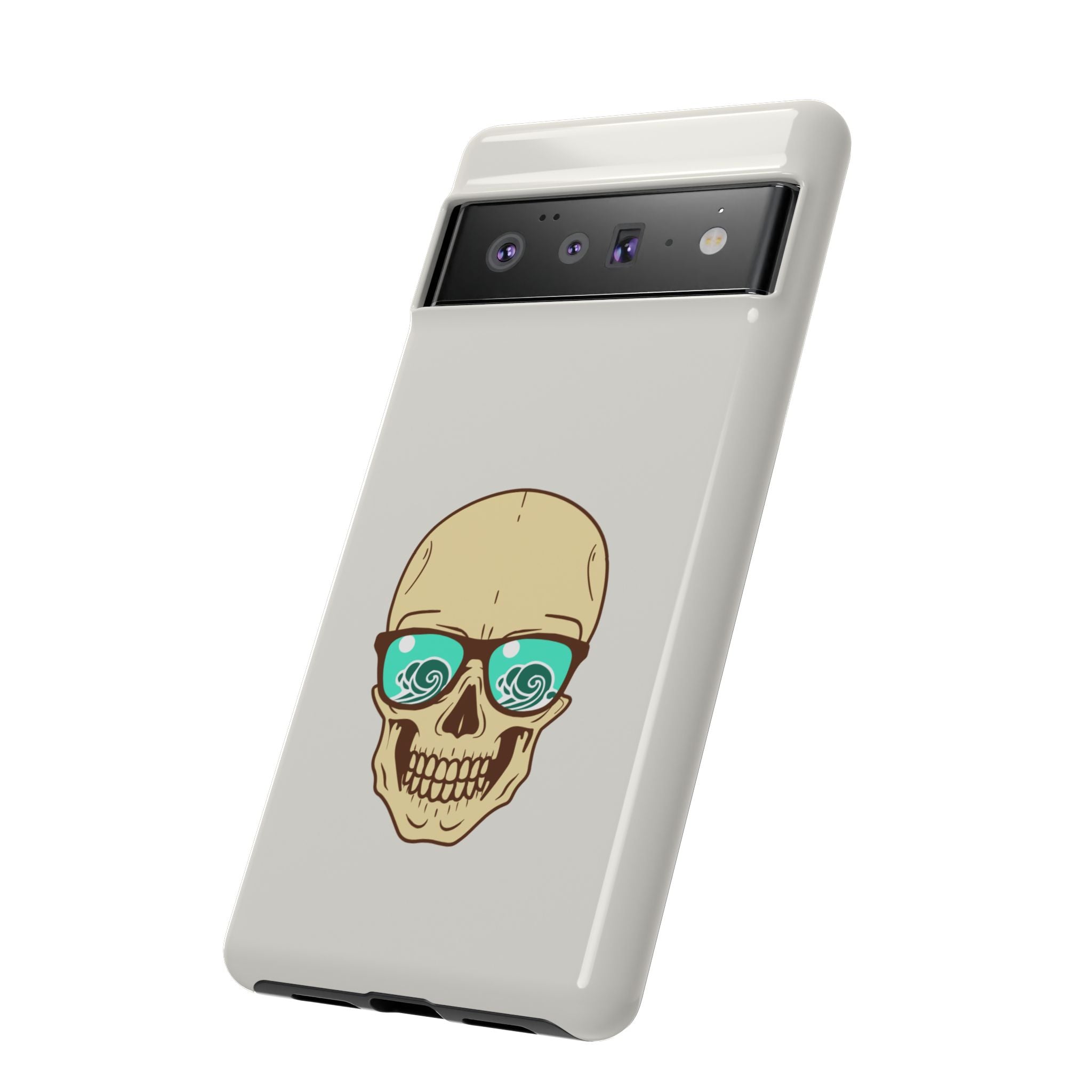 Skeleton Phone Case — Dark Aesthetic Gothic Design