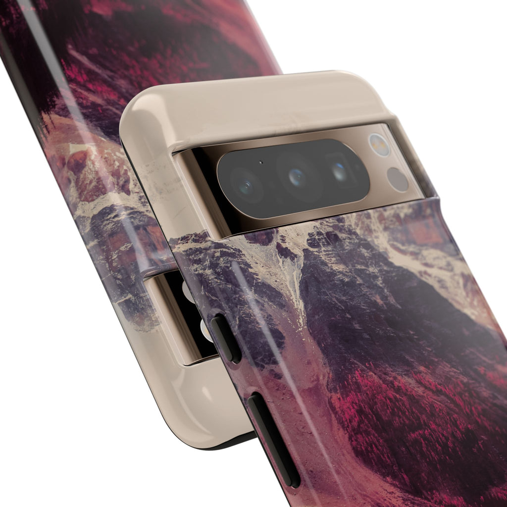 PEAK Motivational Phone Case — Word Art Minimal Design