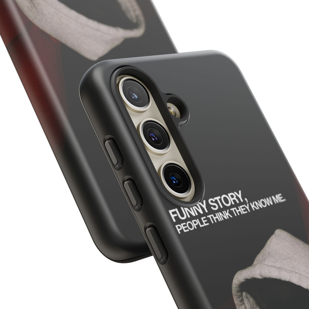 People Think They Know Me Phone Case
