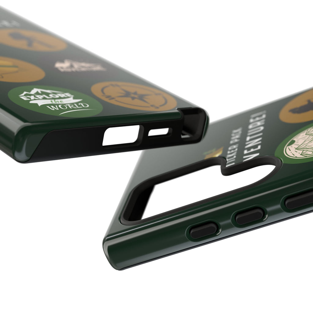 Adventure Hiking Phone Case — Outdoor Sticker Design