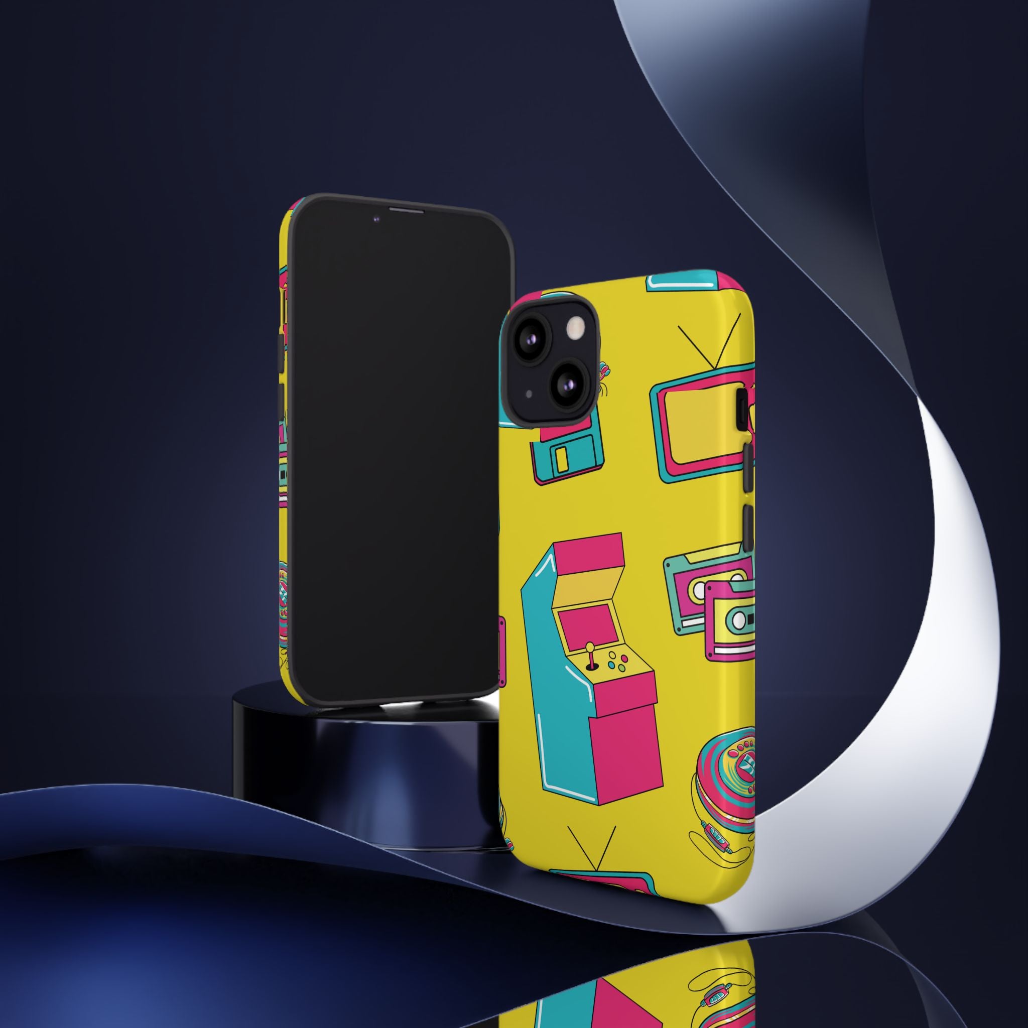 Retro Rewind Phone Case — 80s Nostalgic Gaming Design
