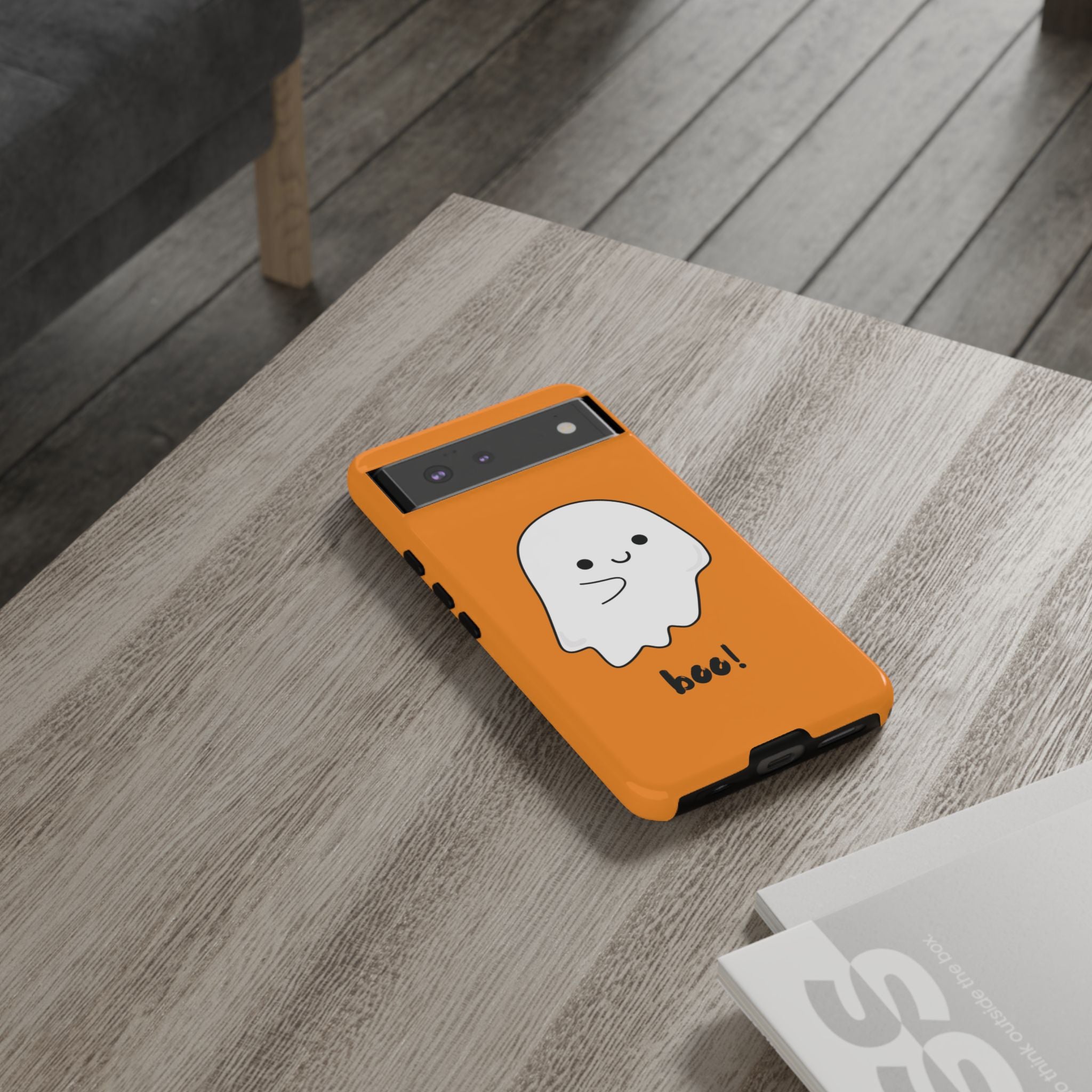 Friendly Fright Phone Case — Halloween Cute Ghost Design