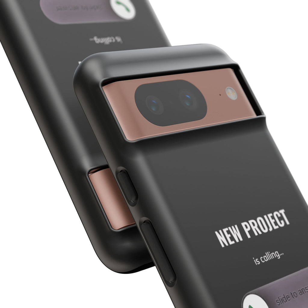 New Project Is Calling Phone Case — Entrepreneur Dark Bold