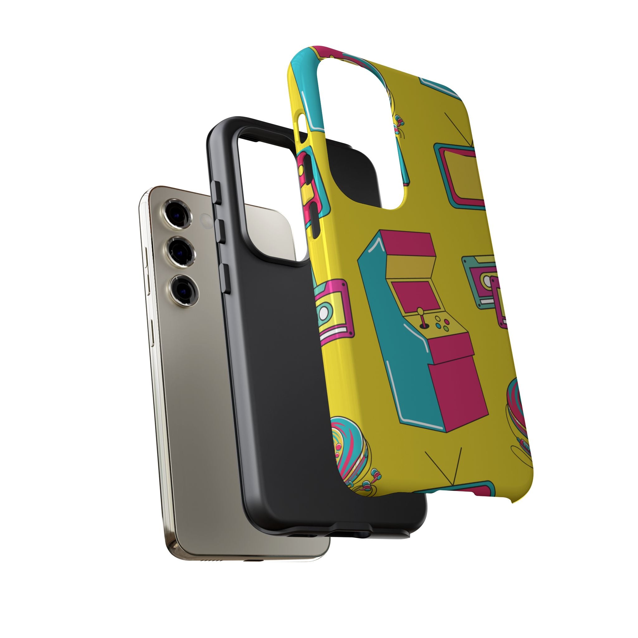 Retro Rewind Phone Case — 80s Nostalgic Gaming Design
