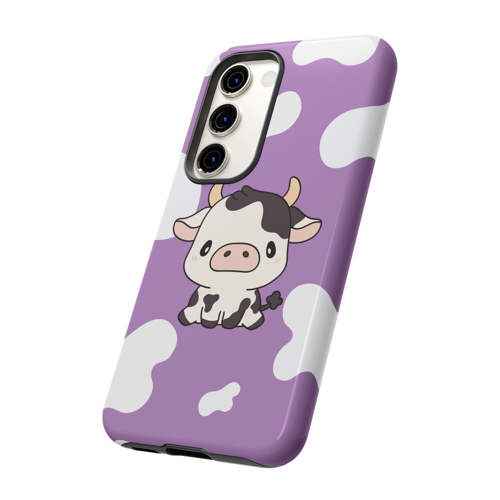 Lavender Moo-d Aesthetic Phone Case — Pastel Purple Design