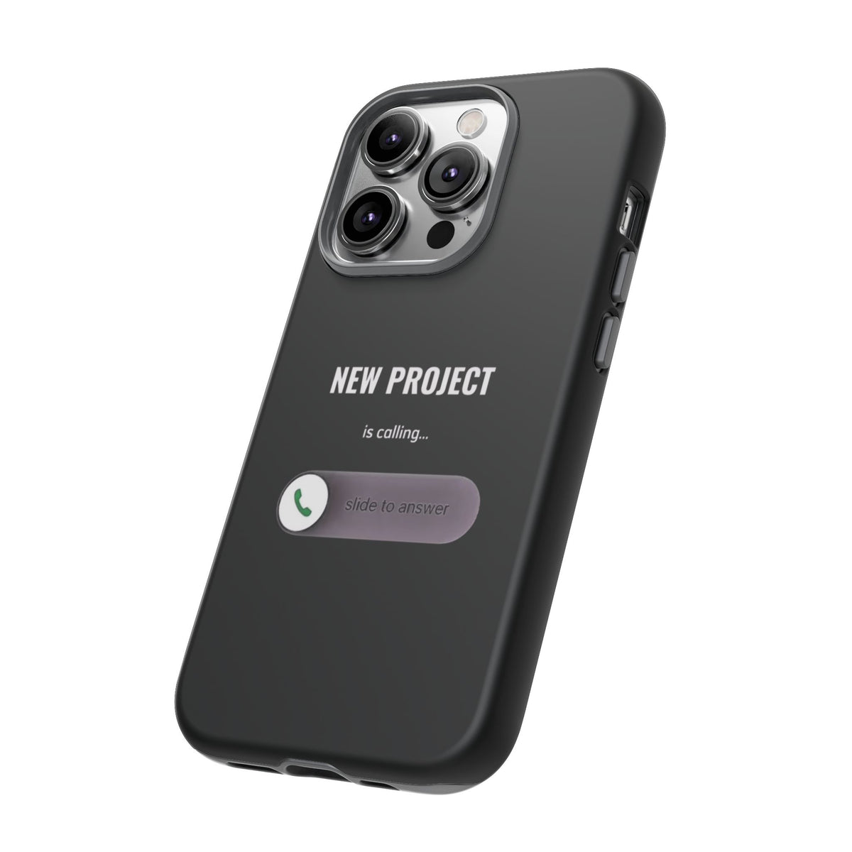 New Project Is Calling Phone Case — Entrepreneur Dark Bold