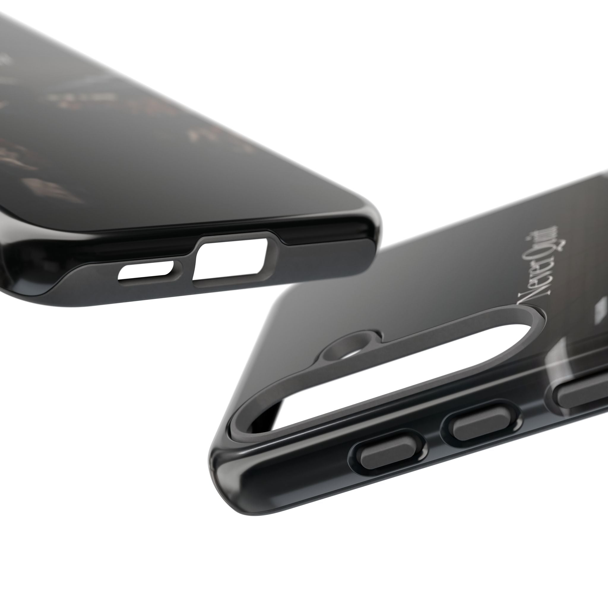 Never Quit Phone Case — Leader Crowd Dark Inspirational