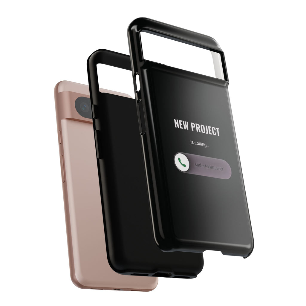 New Project Is Calling Phone Case — Entrepreneur Dark Bold