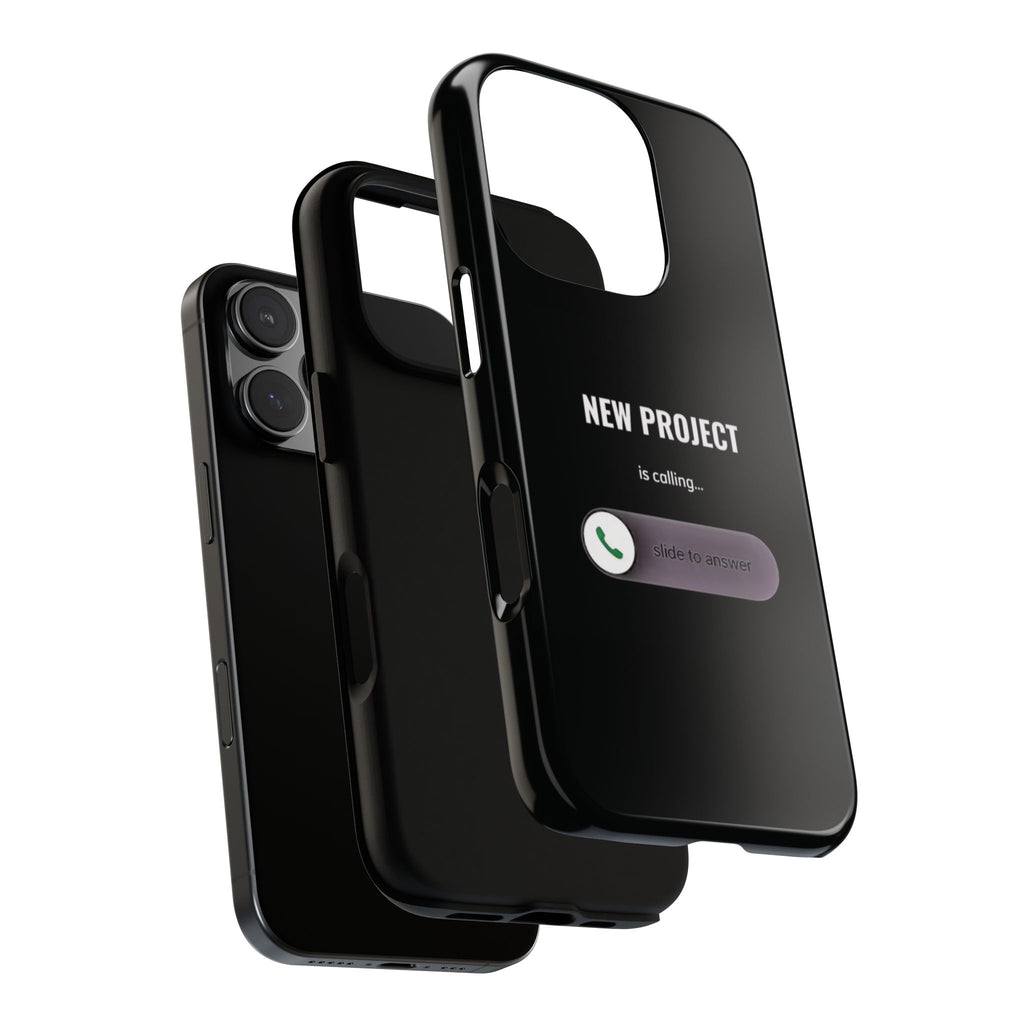 New Project Is Calling Phone Case — Entrepreneur Dark Bold