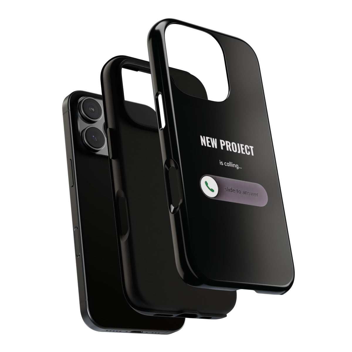 New Project Is Calling Phone Case — Entrepreneur Dark Bold