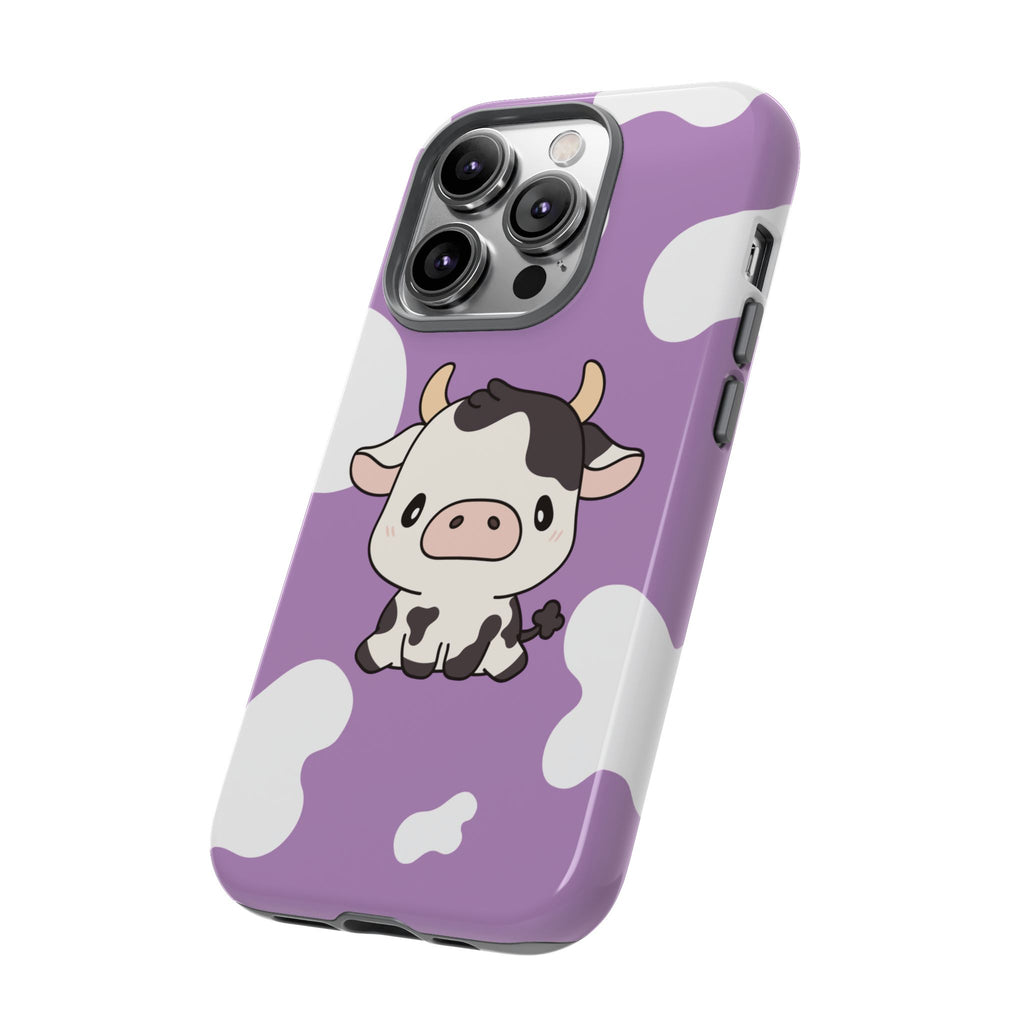 Lavender Moo-d Aesthetic Phone Case — Pastel Purple Design