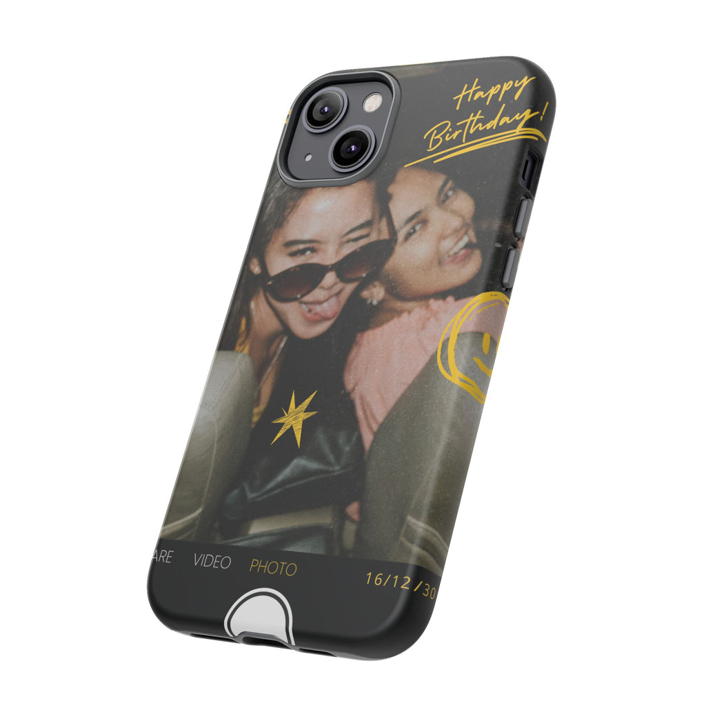 Happy Birthday Custom Photo Case